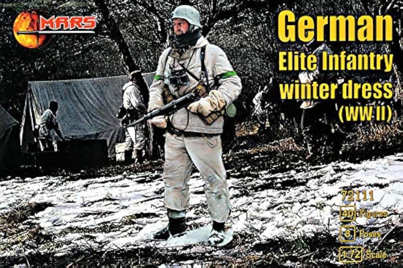 MF 1/72 German Elite Field Division (Winter Dress) (WWII) Model Kit - Image 1